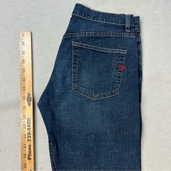 Diesel Industry Mid Rise Medium Denim Wash Straight Leg Jeans Size 28 U - Picture 2 of 10